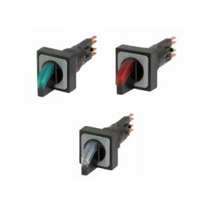 Περιστροφικοί διακόπτες Φωτειζόμενοι 25Χ25mm