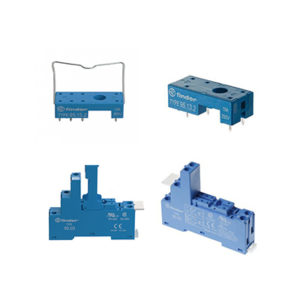 Sockets for 40.31/51/52/61 series relays