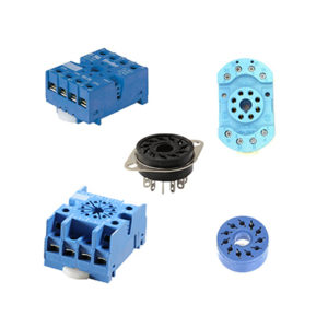 Sockets for 60.12, 60.13 series relays