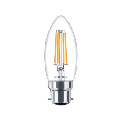 PHILIPS LED Candle Lamp 5-40W B22 470lm Dimmable - LED Lamp PHILIPS LED Candle Lamp 5-40W B22 470lm Dimmable - LED Lamp - Image 1