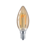 Λαμπτήρας LED PHILIPS 2.3-14W E14 125lm Ντιμαριζόμενος - LED Lamp