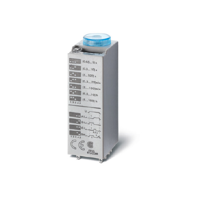 FINDER 85.04 Miniature Plug-in Timer Multi-function 110-125VAC/DC 7A - DIN Rail Timer Χρονικό Ράγας FINDER 85.04 Πολυλειτουργικό 110-125VAC/DC 7A - Timer - Image 1