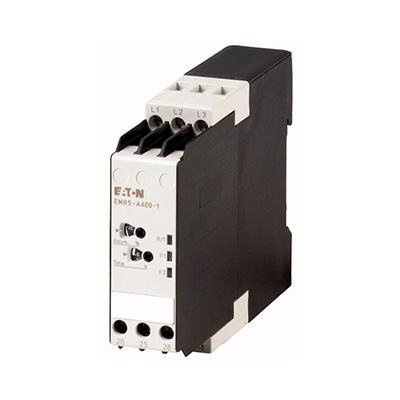 EATON-MOELLER EMR5-W400-1 Phase Monitoring Relay On-Delay - Monitoring Relay Χρονικό Ρελέ EATON-MOELLER EMR5-W400-1 On-Delay (Καθυστέρηση ενεργοποίησης) - Timer Relay - Image 1