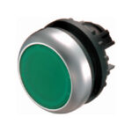 M22-D-G Flush Green Momentary Pushbutton Head | EATON