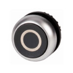 M22-D-S-X0 Flush Black Momentary Pushbutton 'O' | EATON