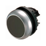 M22-DR-S Flush Black Maintained Pushbutton Head | EATON