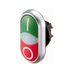 M22-DDL-GR-X1/X0 EATON-MOELLER Διπλό Μπουτόν LED I/O