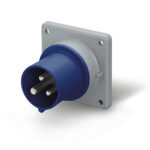 Βιομηχανική Πρίζα SCAME 2P+E 16A 200-250V IP44 - Industrial Plug