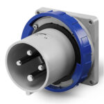 SCAME Industrial Socket 3P+E 125A 200-250V IP67 - Industrial Socket