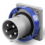 Βιομηχανική Πρίζα SCAME 3P+N 125A 208-250V IP67 - Industrial Plug