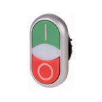 M22-DDLF-*-*-* Flush Double Actuator Pushbutton Customizable + LED | EATON