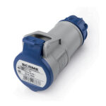 SCAME Industrial Plug 2P+E 16A 200-250V IP44 - Industrial Plug