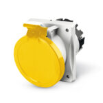 Βιομηχανική Πρίζα SCAME 3P+E 63A 100-130V IP44 - Industrial Plug