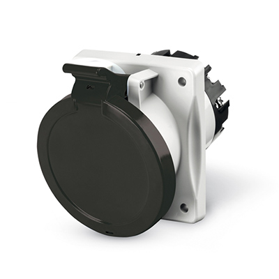 SCAME Industrial Socket 3P+N 63A 480-500V IP44 - Industrial Socket Βιομηχανική Πρίζα SCAME 3P+N 63A 480-500V IP44 - Industrial Plug - Image 1