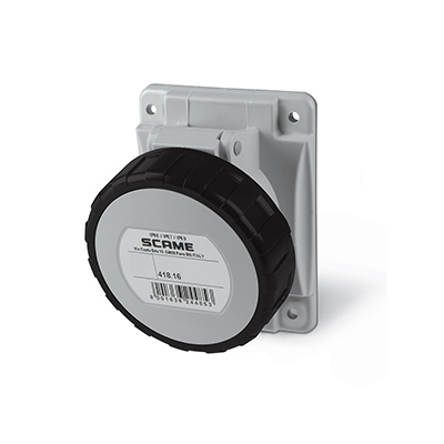 SCAME Industrial Socket 3P+N 16A 480-500V IP67 - Industrial Socket SCAME Industrial Socket 3P+N 16A 480-500V IP67 - Industrial Socket - Image 1
