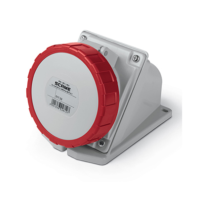 SCAME Industrial Socket 3P+E 32A IP44 - Industrial Socket Βιομηχανική Πρίζα SCAME 3P+E 32A IP44 - Industrial Plug - Image 1