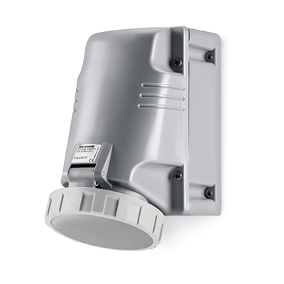 SCAME Industrial Socket 2P+E 125A IP67 - Industrial Socket SCAME Industrial Socket 2P+E 125A IP67 - Industrial Socket - Image 1