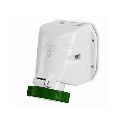 SCAME Industrial Socket 3P+N 16A IP67 - Industrial Socket Βιομηχανική Πρίζα SCAME 3P+N 16A IP67 - Industrial Plug - Image 1
