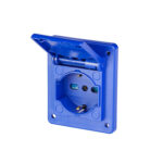 Βιομηχανική Πρίζα SCAME 2P+E 16A IP44 - Industrial Plug
