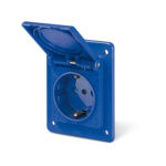 SCAME Industrial Socket 2P+E 16A IP44 - Industrial Socket