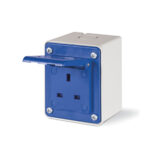 Βιομηχανική Πρίζα SCAME 2P+E 13A IP44 - Industrial Plug
