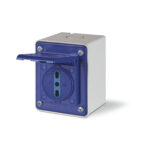Βιομηχανική Πρίζα SCAME 2P+E 16A IP44 - Industrial Plug