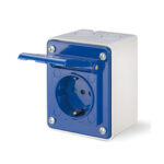 Βιομηχανική Πρίζα SCAME 2P+E 16A IP44 - Industrial Plug