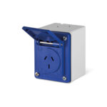 Βιομηχανική Πρίζα SCAME 2P+E 10A IP44 - Industrial Plug