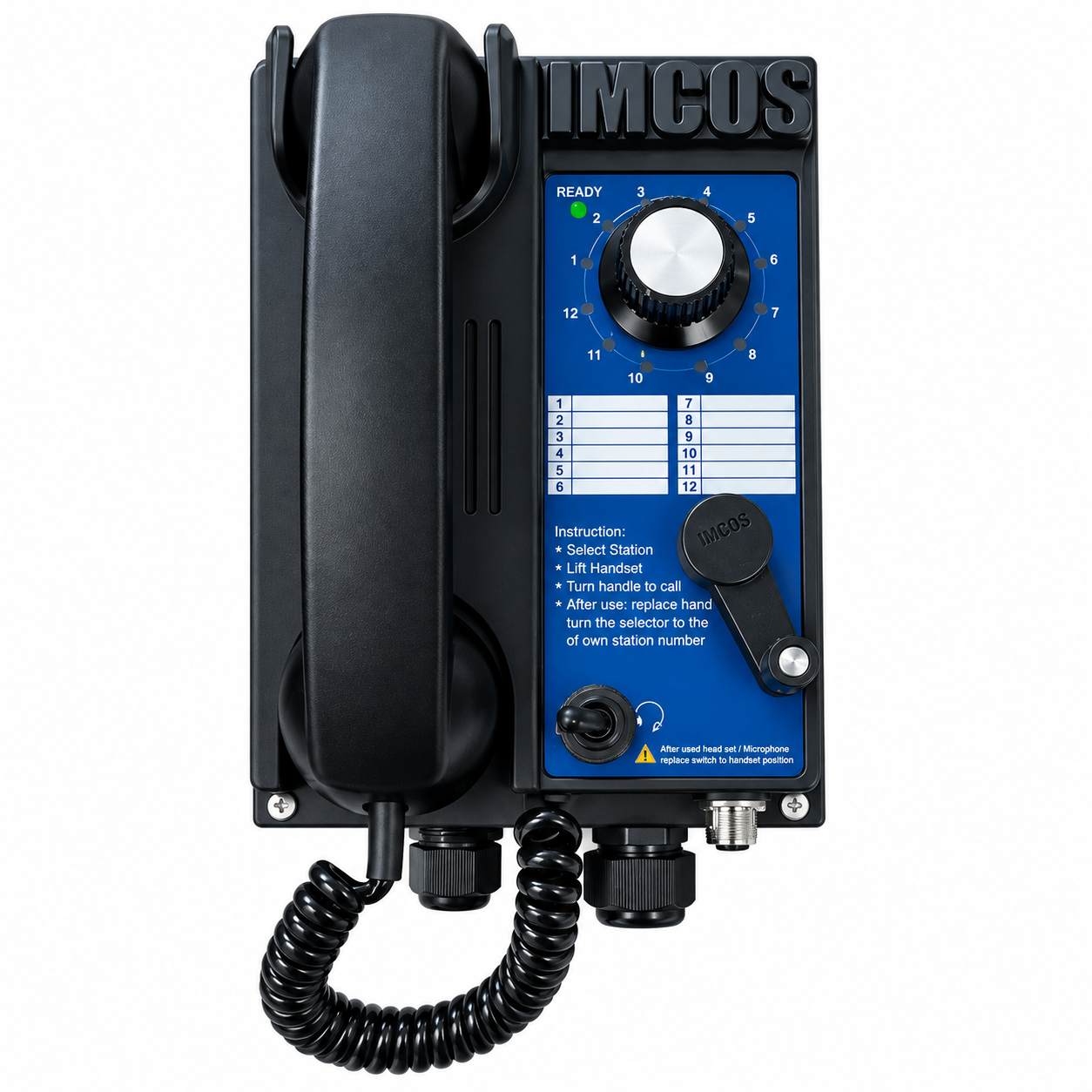 IMCOS-9022 IMCOS-9022-C Τηλέφωνο αυτοτροφοδοτούμενο 12 γραμμών - Image 1